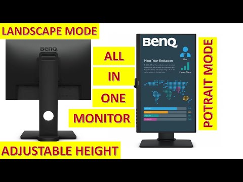 BenQ GW2480T 24" 1080p IPS Eye-Care Monitor, Height Adjustment, in-Built Speaker | Review in Hindi