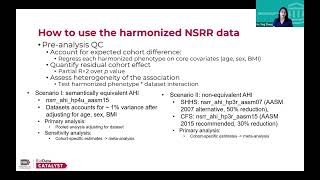 Information NSRR Harmonized Data on BDC News