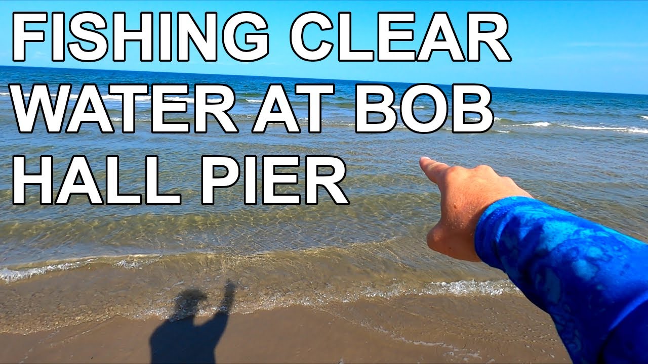 Surf Fishing CLEAR WATER at Bob Hall Pier - I need some advice / Corpus  Christi Surf Fishing 