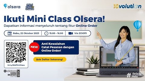 Olsera Mini Class (Vol 2) - Online Order Antarin Makan