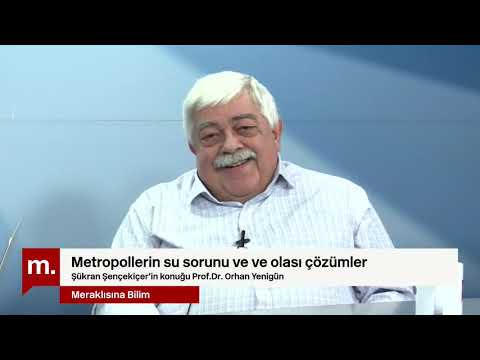 Metropollerin su sorunu ve olası çözümler: Prof. Dr. Orhan Yenigün