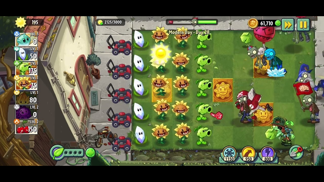 Plants vs Zombies 2 - Modern Day - Day 28 - 2024 - YouTube