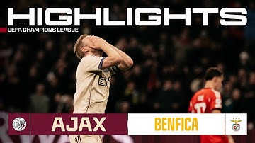 Highlights Ajax - Benfica | UEFA Champions League