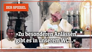 Video vom Ostergottesdienst: Der Lachanfall des Bischofs | DER SPIEGEL