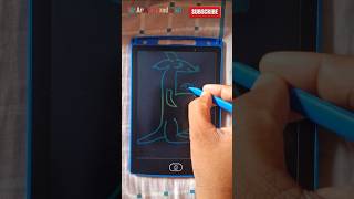 🦘 Turn Number 5 Into a Cute Kangaroo Drawing! #shorts #kangaroodrawing #numberdrawing #5todrawing