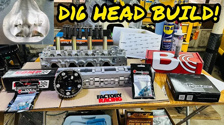 PORTED HEAD BUILD FOR OUR TURBO D SERIES! HOW-TO ASSEMBLE ROCKER SHAFT + HEAD! #honda #dseries