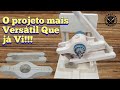 COMO FAZER UM DOS MELHORES GABARITOS JÁ INVENTADO,  USANDO UMA  TUPIA MANUAL!!!