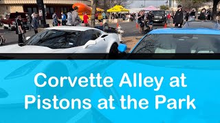 Corvettes at Austin’s Pistons at the Park 2024