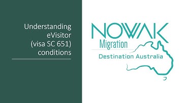 #013 Understanding eVisitor conditions