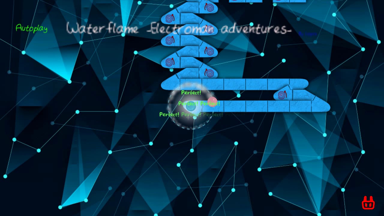 [adofai custom]Waterflame -Electroman adventures-[by Logite]