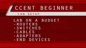 CCENT Beginner Video #1 --Lab Setup--