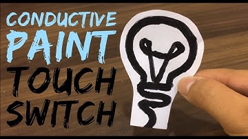 Conductive Paint Touch Switch || Arduino Capacitive Touch Sensor || Part 2