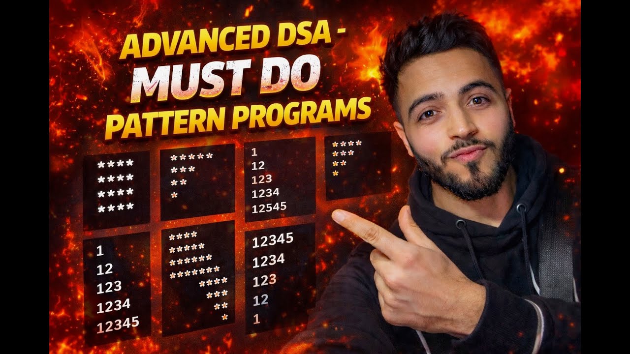 ADVANCED DSA 🔥 If You Can’t Do These Patterns, Quit DSA | Python Part 1