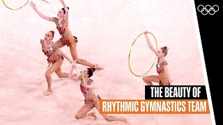 The most satisfying rhythmic gymnastics team moments ❤