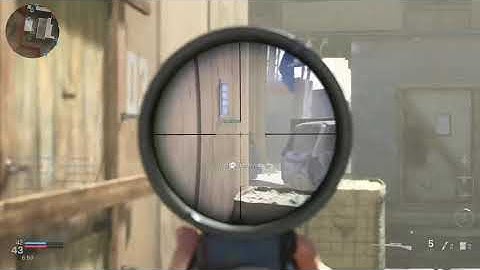 COD Shoot House quad kill