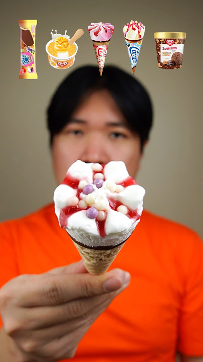 Download lagu EATING VARIOUS WALLS ICE CREAM #asmr #mukbang