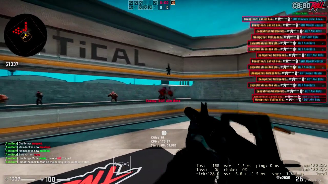 Aim Botz Challenge 90 degree PB