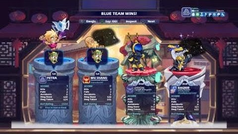 Brawlhalla 2v2   Petra and Wu Shang vs Orion and Ragnir