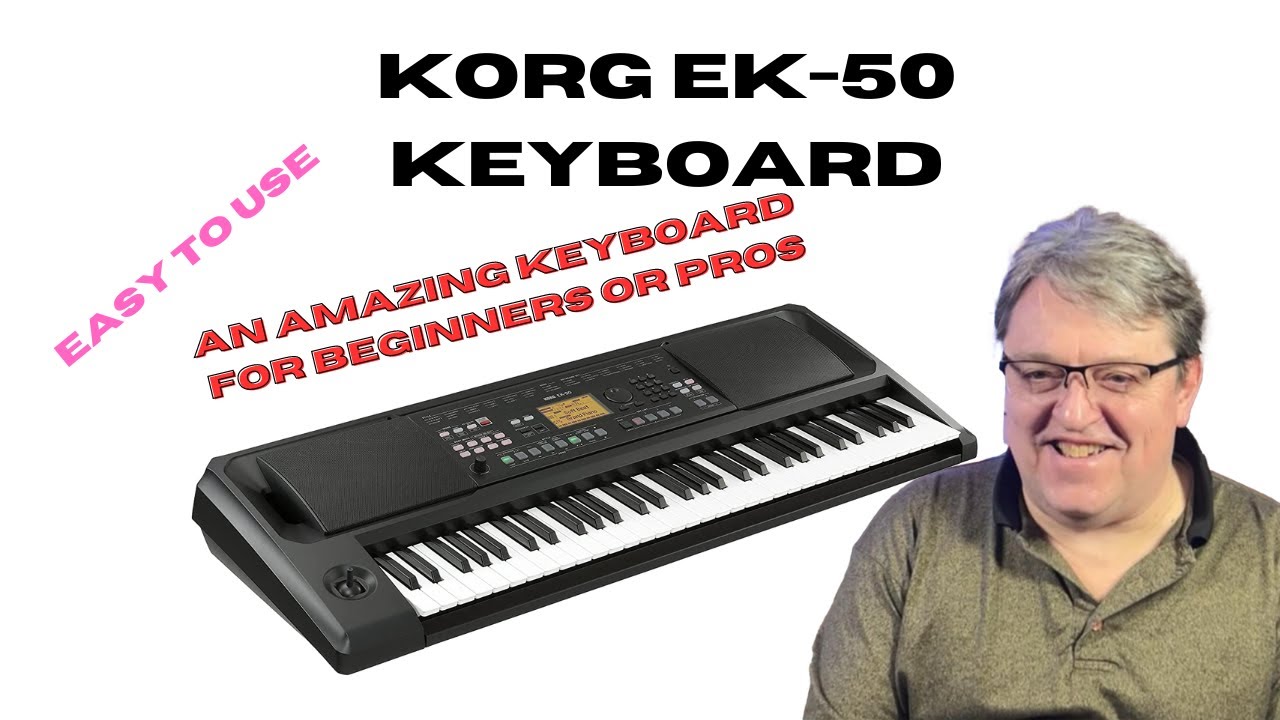 Korg EK 50 Keyboard with Eric Price
