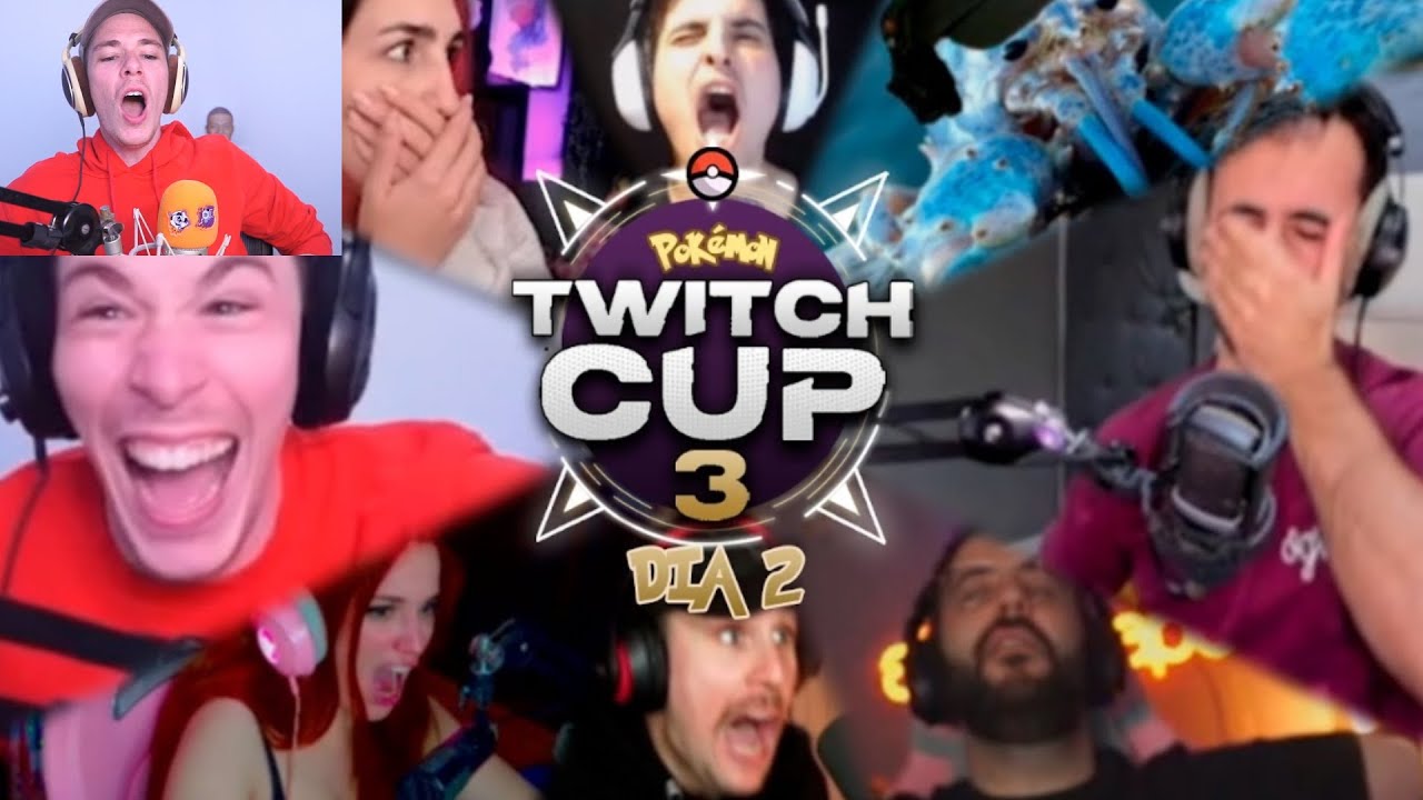 Folagor Reacciona MEJORES MOMENTOS POKEMON TWITCH CUP 3 | DÍA 2
