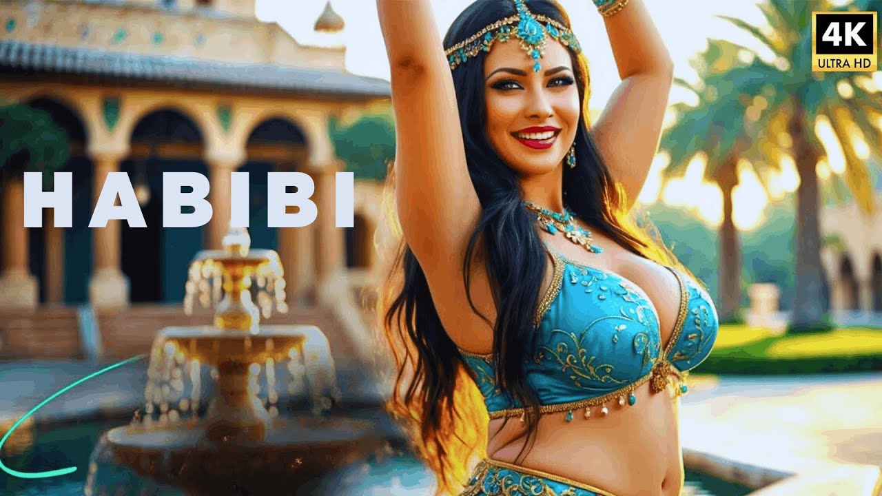 Yalla Habibi (حبيبي) | Mesmerizing Arabic Belly Dance | Traditional Music | AI Fusion Performance