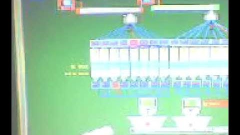 WinCC flexible scada system and though simatic manager PLCsimulation for complet feed mill system