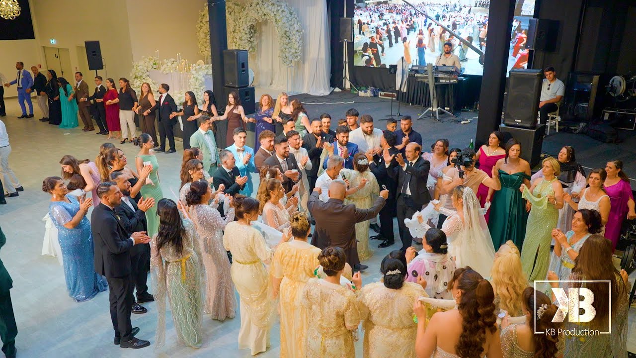 Avdis Besir - Muhtesem Halay Govend Bahrinci Tüker ailesinin Dugun Daweta