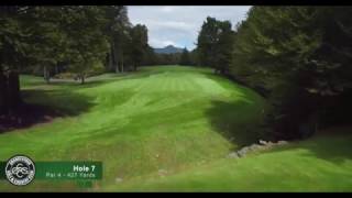 Championship Course Hole #7 Aerial Tour