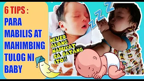 SLEEP TIPS PARA KAY BABY| Paano patulugin ng mabilis at mahimbing si baby |Dr. PediaMom