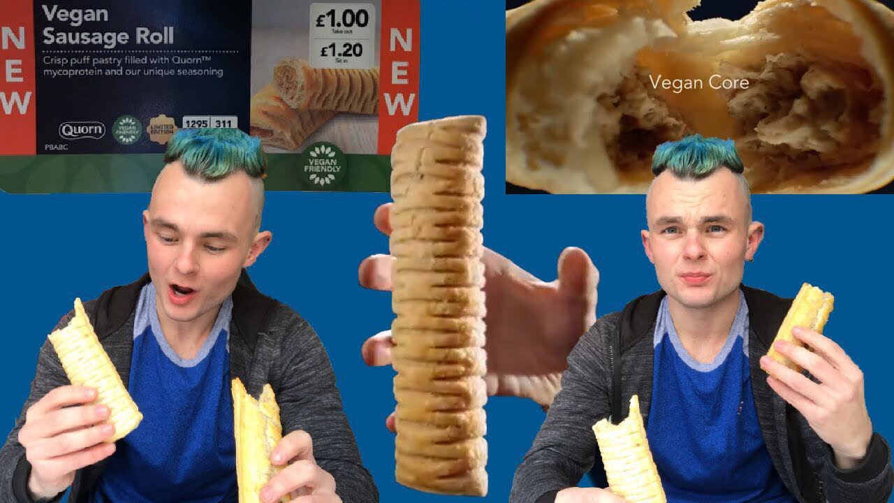 Greggs VEGAN Sausage Roll VS Classic Sausage Roll! - YouTube