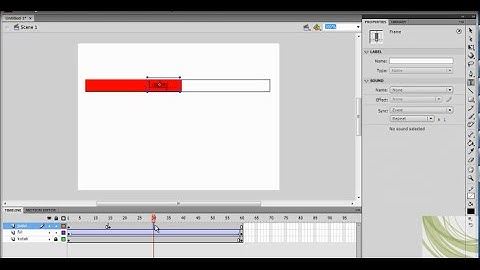 Tutorial Cara Membuat Animasi Loading Dasar "Di Adobe Flash Cs4"