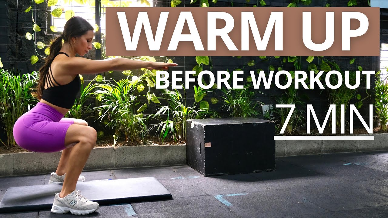 DO THIS BEFORE YOUR WORKOUTS | Full Body Warm Up / 7 MIN - YouTube