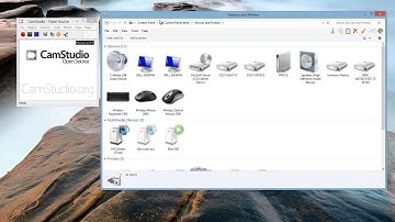 Using CamStudio to Record On-screen Footage.