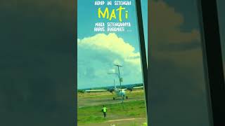Penerbangan dari pulau d ujung timur indonesi (KISAR ISLAND) #bandara #pesawat #penerbangan #island