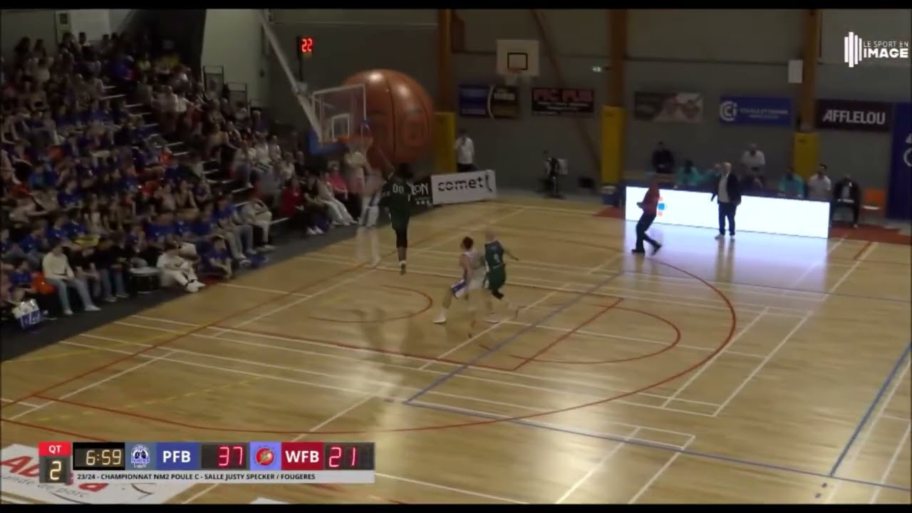 Ramel Thompkins Highlights 23/24 (Wasquehal Flash - France NM2)