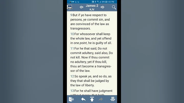 main points of my view of james.