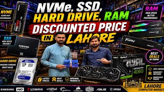 NVMe SSD, SSD, Hard Drive & RAM Price in Pakistan | Computer Market in Lahore 2026