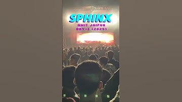 Sphinx 2025 Day-1 at MNIT Jaipur || #shorts #explorepage #youtubeshorts #sphinx