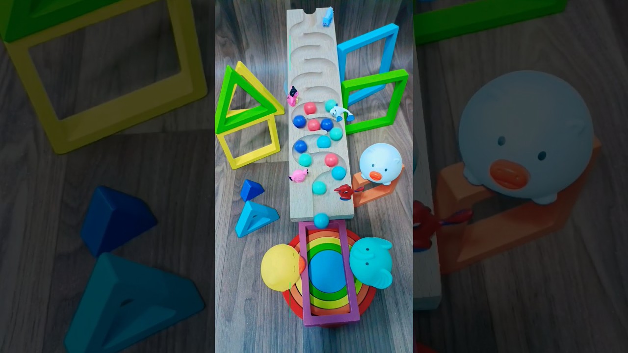 Marble Run asmr HABA Wave Slope sound & Marble race fans