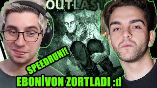 Eboni̇von İle Outlast Speedrun Yaptik Ebo Zortladi