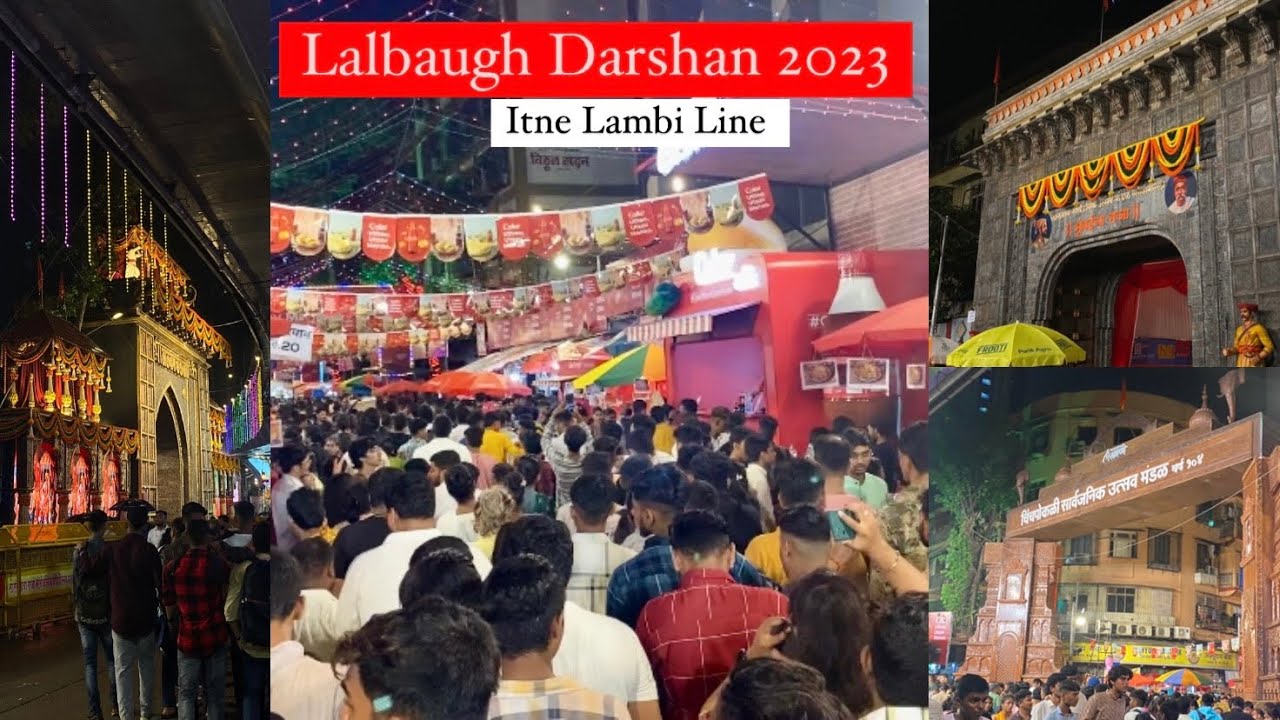 Lalbaugh Darshan 2023 / Itne Lambi Line YouTube