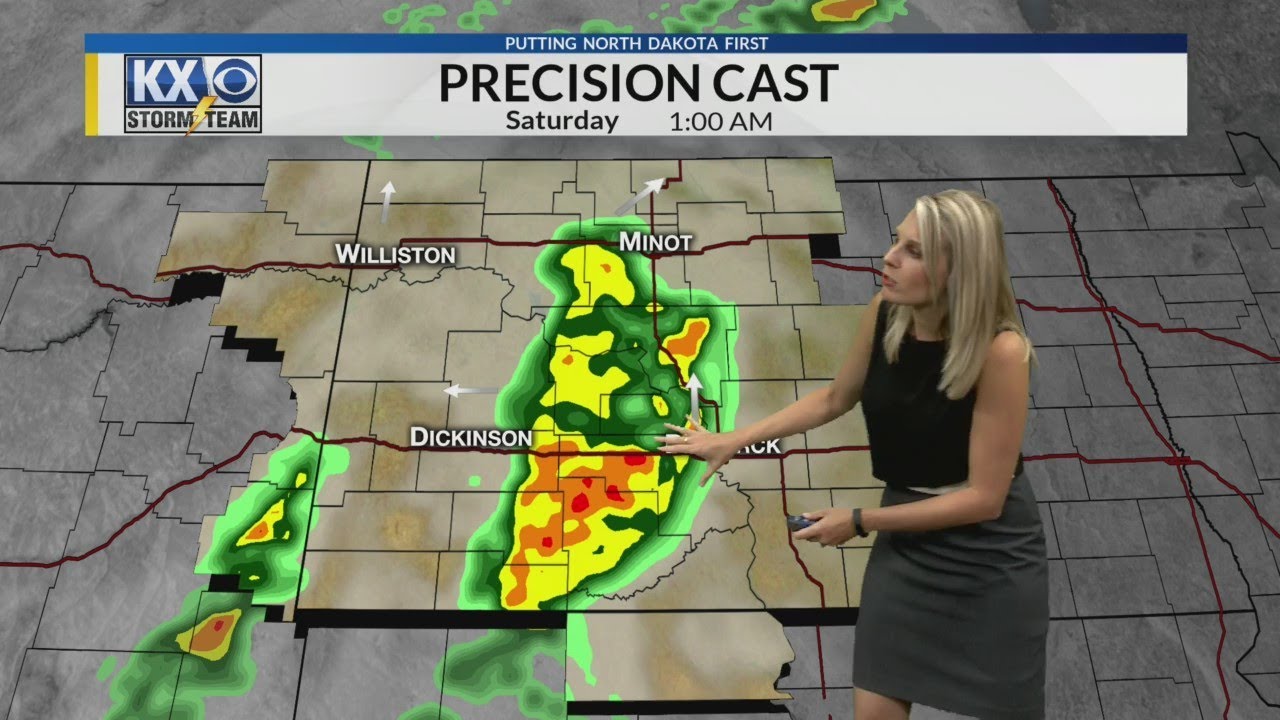 Scattered Storms Last Through The Weekend - YouTube