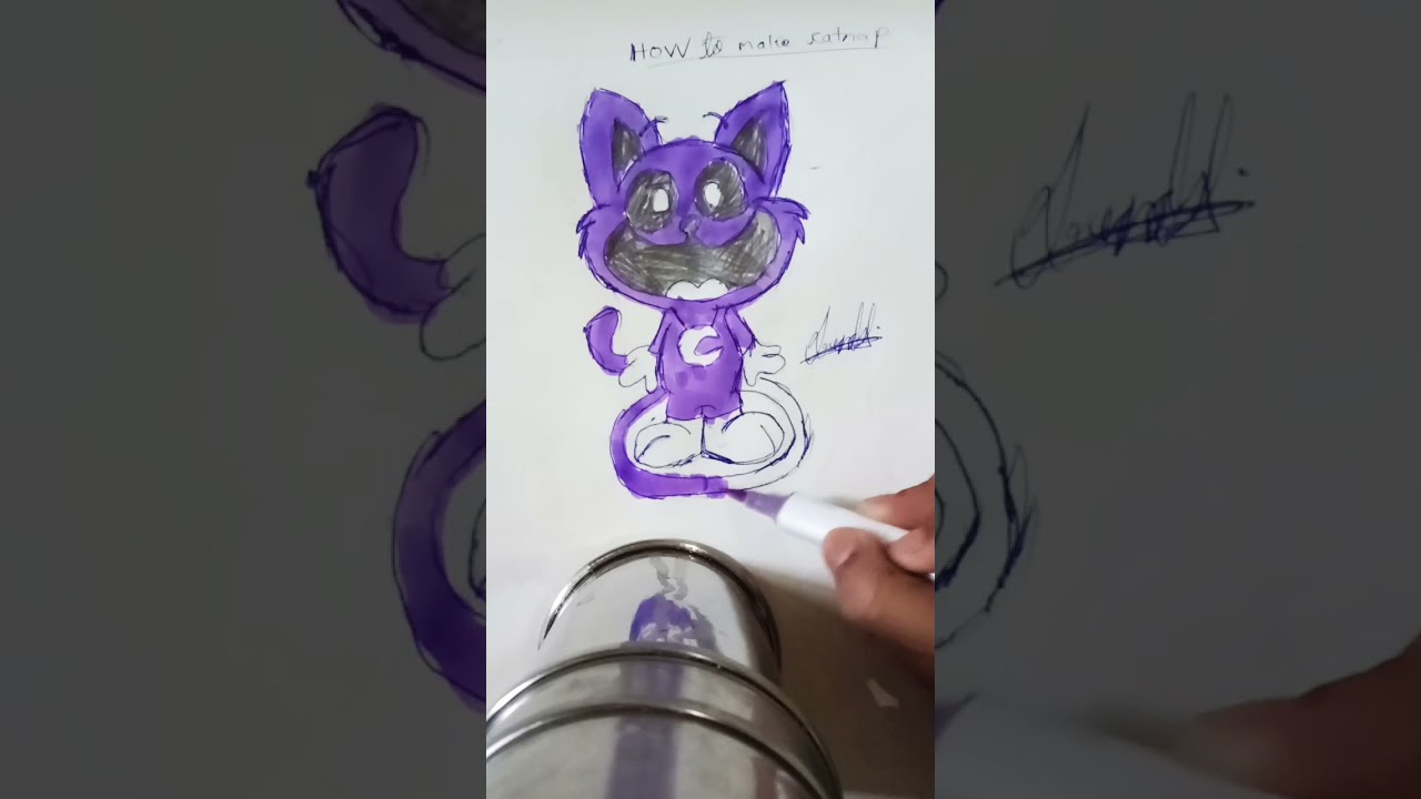 Catnap Drawing Huggywuggychapter3