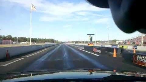 10 Sec Mustang 5.0 In Car Run - Nitrous - Atco Raceway
