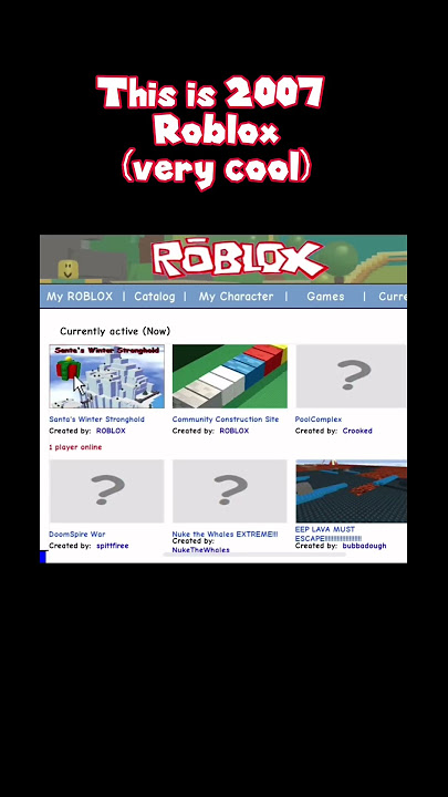 How To Play 2007 ROBLOX IN 2019! 