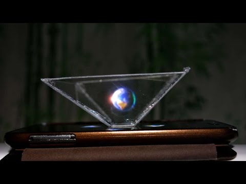 Make A Plastic 3D Hologram in your home