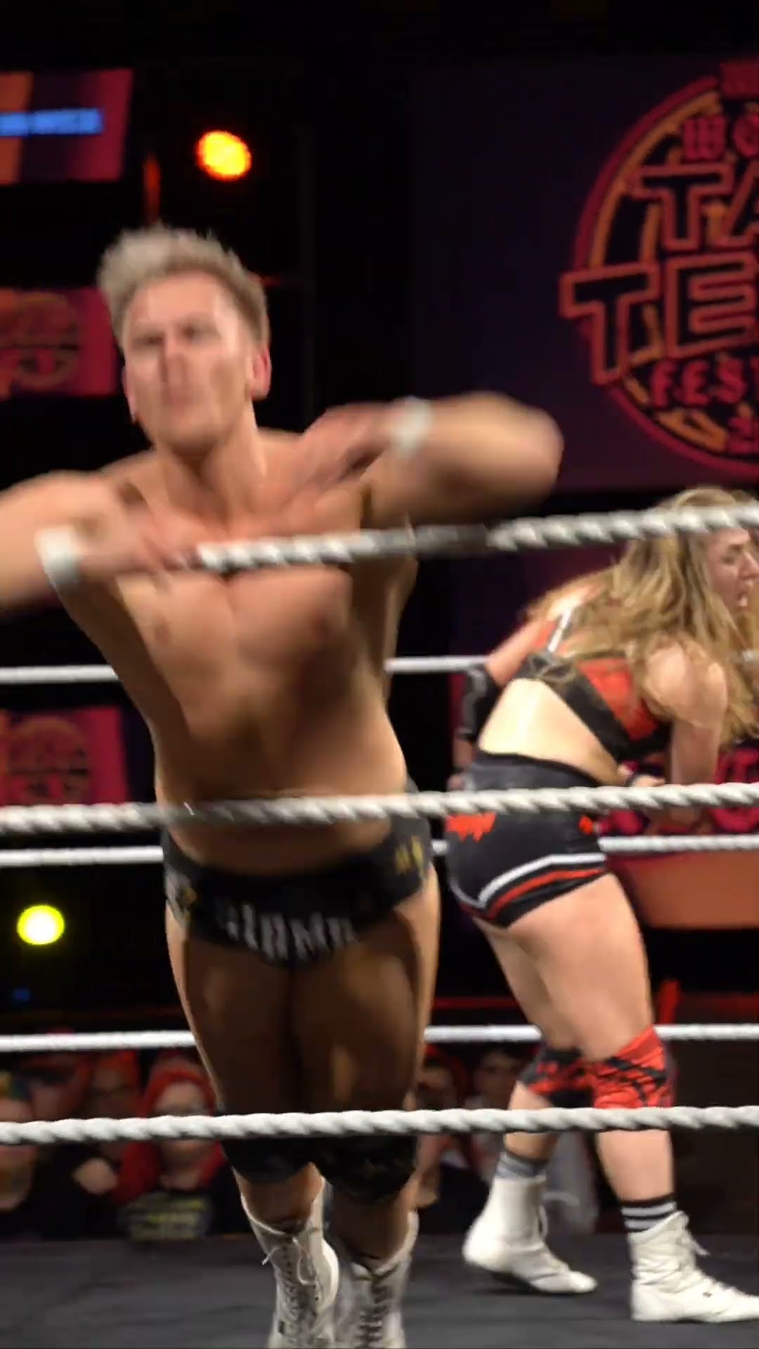 Die Sensation des wXw World Tag Team Festivals Night 3! Anita Vaughan ist neuer wXw Shotgun Champion