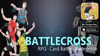 BattleCross Badminton Card RPG || Android Gameplay screenshot 3
