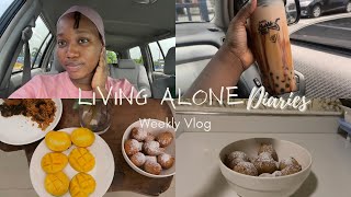 DAYS IN MY LIFE | LIVING ALONE DIARIES | LIVING IN NIGERIA #weeklyvlog
