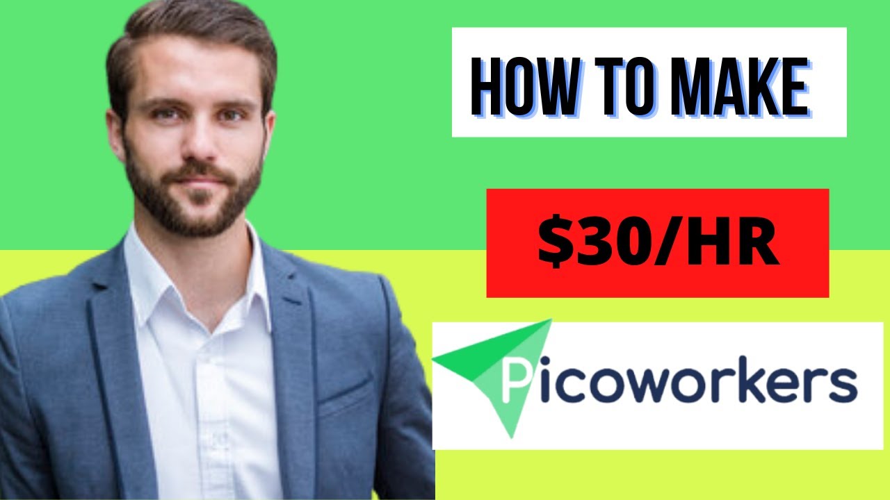 HOW TO MAKE MONEY ONLINE WITH PICOWORKERS(Picoworkers review 2024)